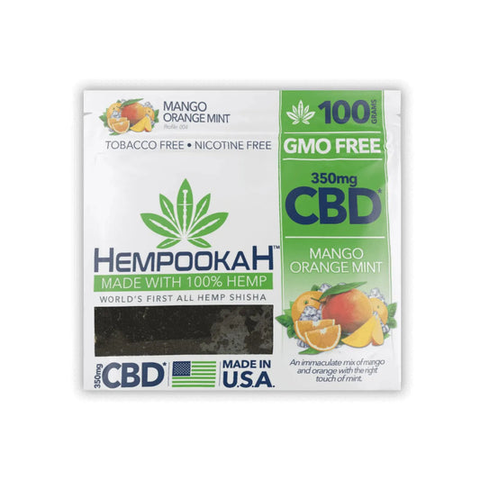 Hempookah Shisha 100G Mango Orange Mint 350MG
