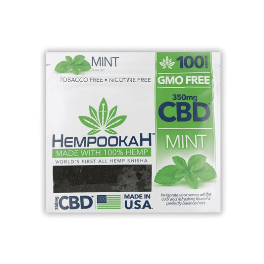 Hempookah Shisha 100G Mint 350MG