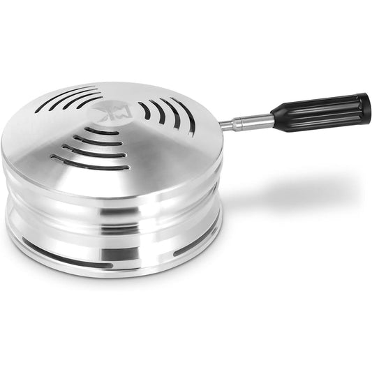 Hookah Coal Heat Holder L Silver