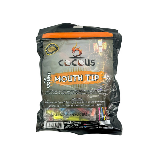 Hookah Mouth Tips Cocous Long 50ct