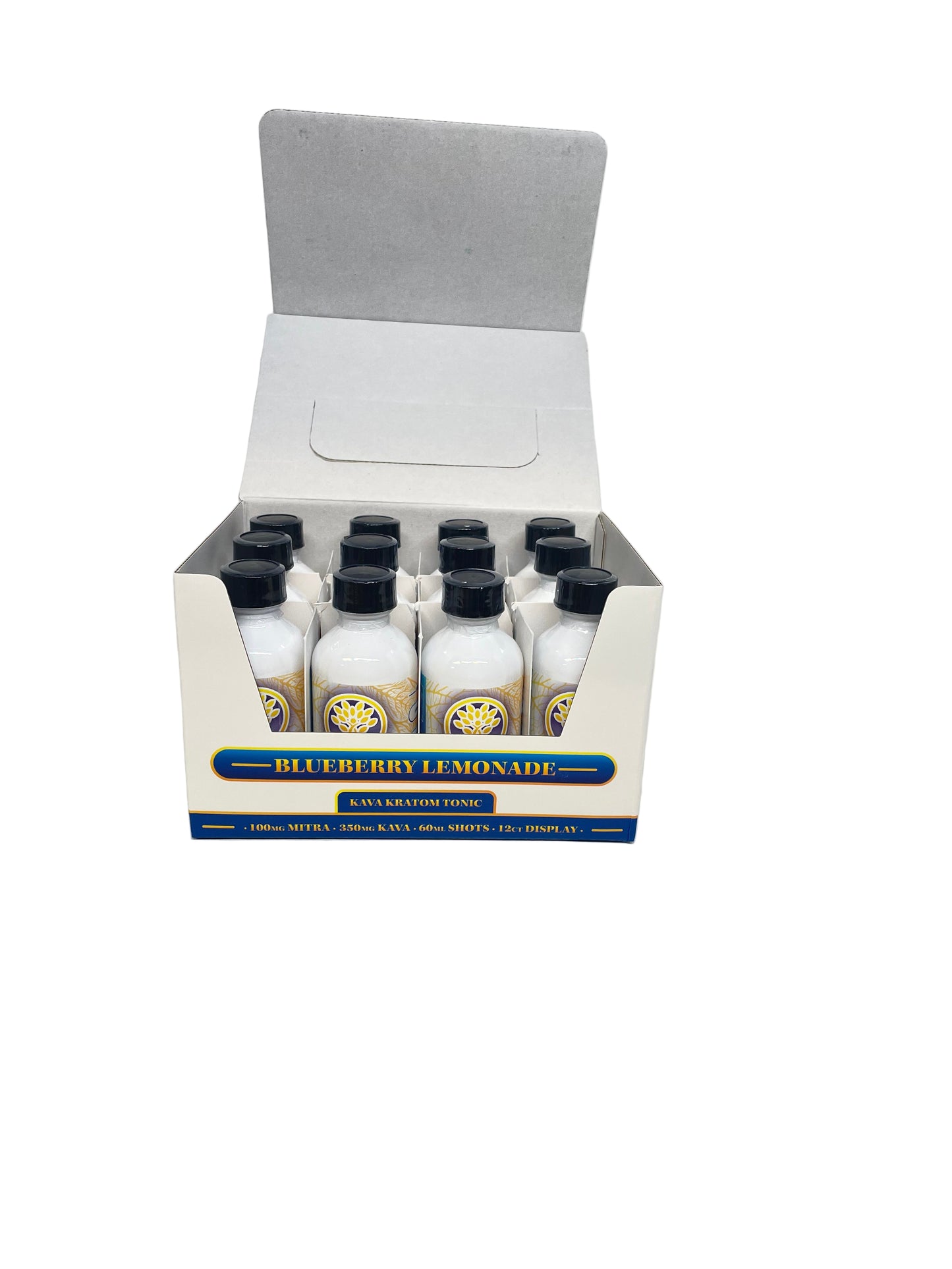 Rubi Kava/Kratom 2oz Liquid Blend 12ct Box