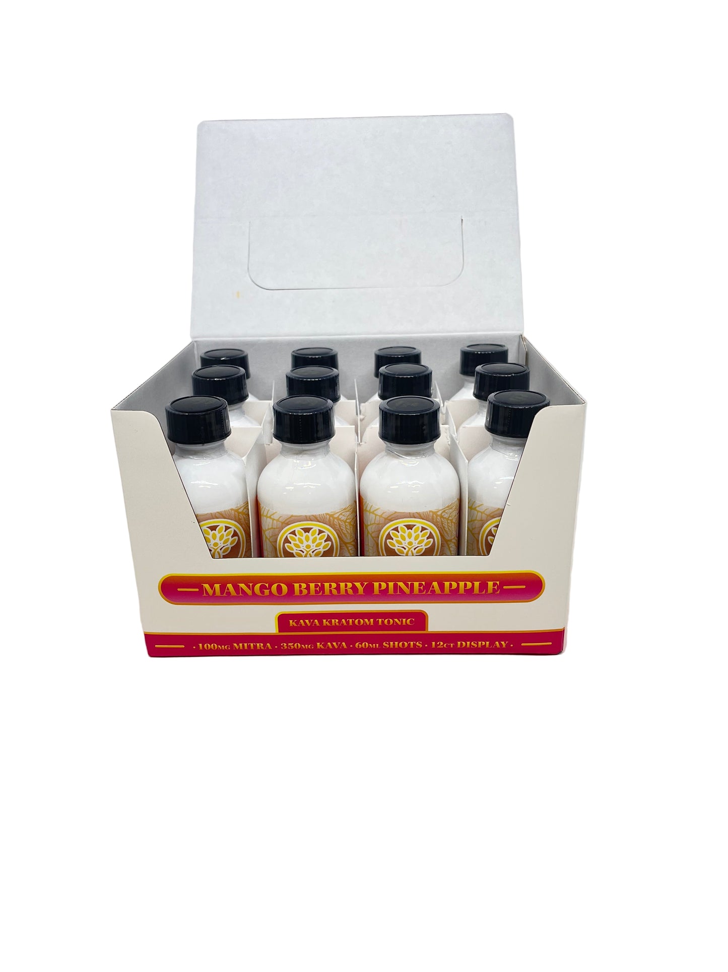 Rubi Kava/Kratom 2oz Liquid Blend 12ct Box