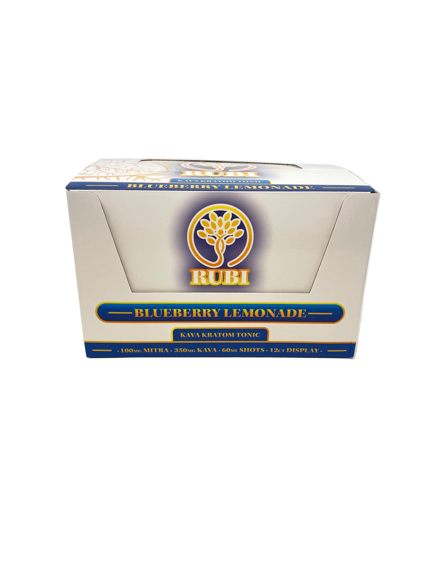 Rubi Kava/Kratom 2oz Liquid Blend 12ct Box