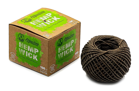 Afghan Hemp Wick 100FT