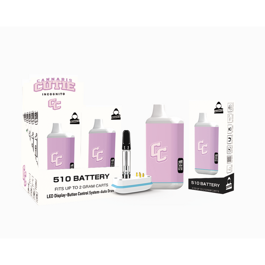 Incognito X Cannabis Cutie Hotbox Cartridge Battery 10ct