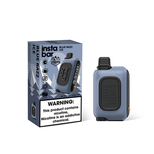 Instabar Vape Bar WT15000 Blue Razz Ice 5CT