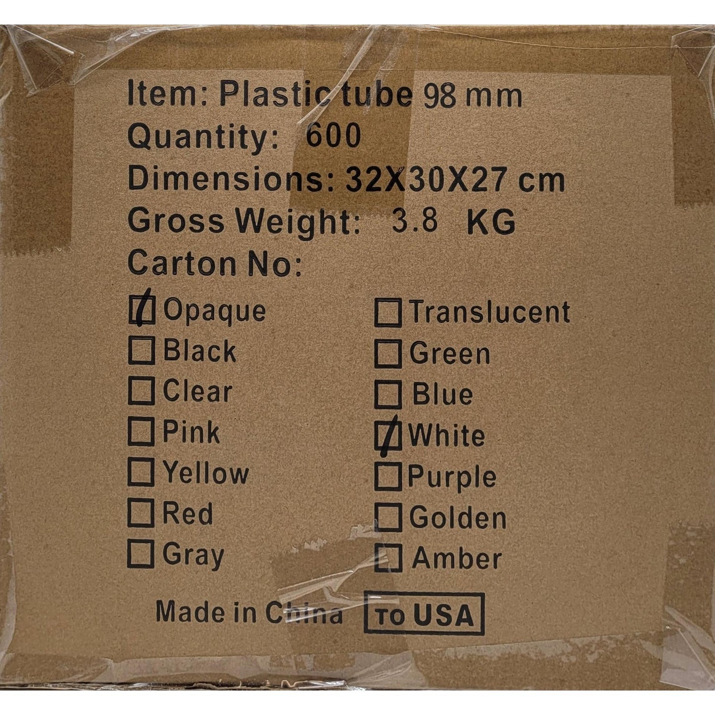 J-Tube 98MM Solid 600CT
