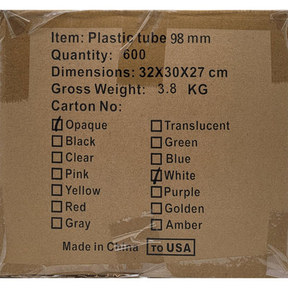 J-Tube 98MM Solid 600CT