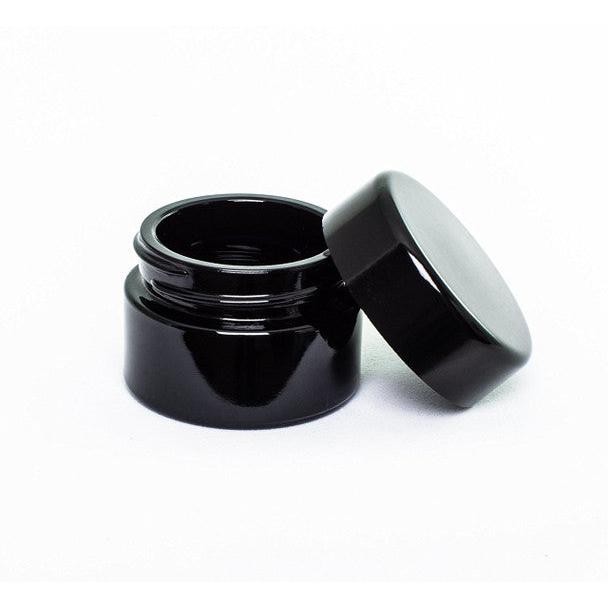Jar 5ML Round Black UV Ceramic 480ct Case