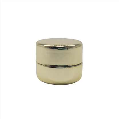 Jar 5ML Round UV Gold Chrome 480ct Case