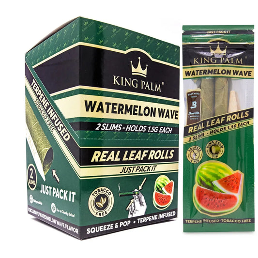 King Palm Cones Slim 2CT Watermelon Wave 20CT