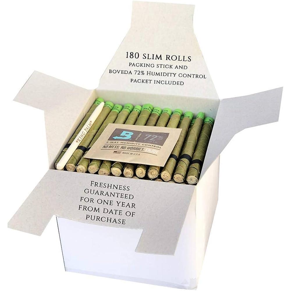 King Palm Cones Slim Bulk 180CT