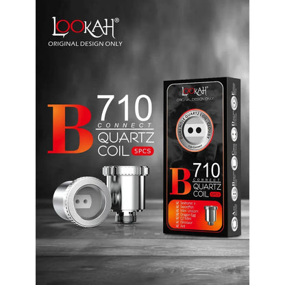 Lookah Coils 710 Quartz Wax Dish Coils B