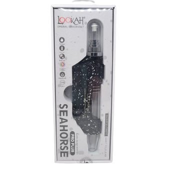 Lookah Seahorse Pro Plus Black-Silver Splatter