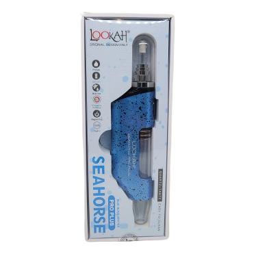 Lookah Seahorse Pro Plus Blue-Black Splatter