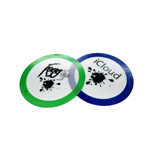 Mat Silicone 8" M Round Logo