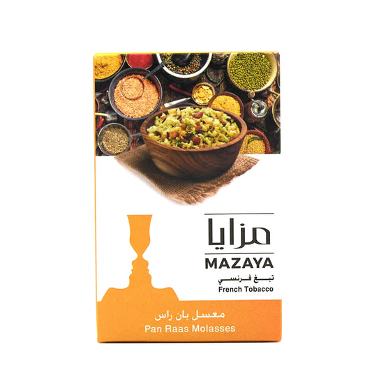 Mazaya Shisha 50G Pan Raas 10CT