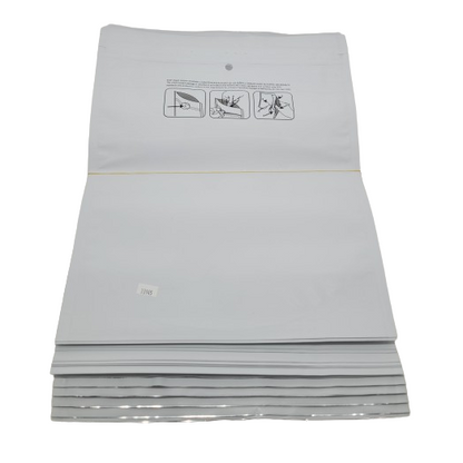 Mylar Bag 1/4lb Opaque Double Zipper 50ct