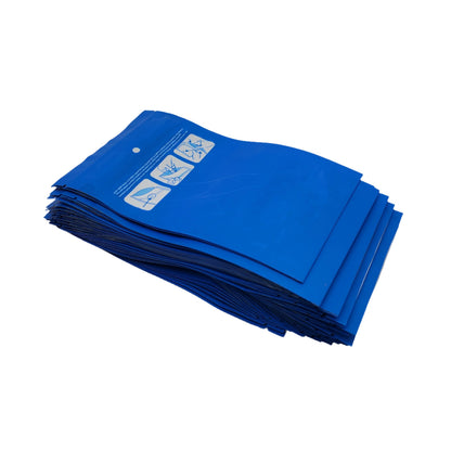 Mylar Bag 1/8OZ Opaque Double Zipper 100ct