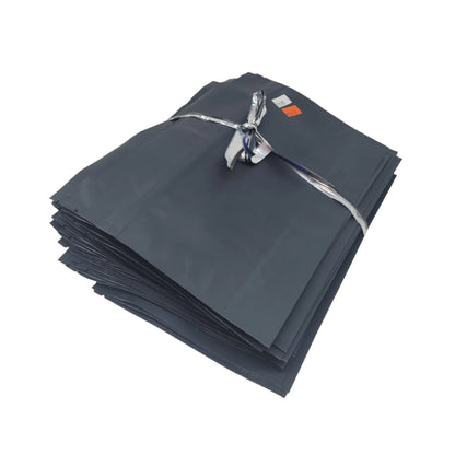 Mylar Bag 9x6 Opaque Double Zipper 50ct
