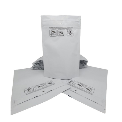 Mylar Bags 1OZ Opaque Double Zipper 100CT