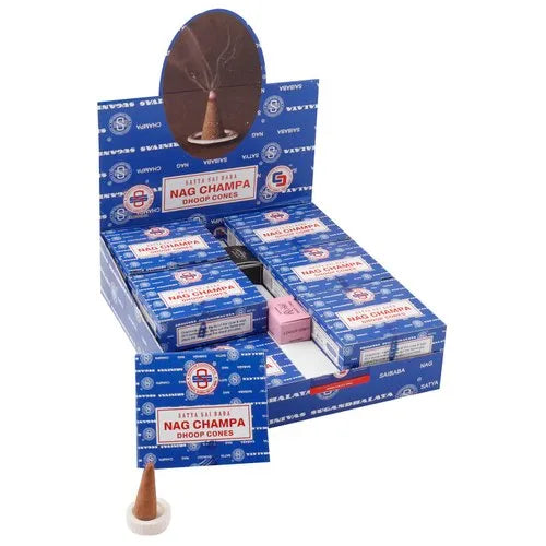 Nagchampa Incense Cones 12CT
