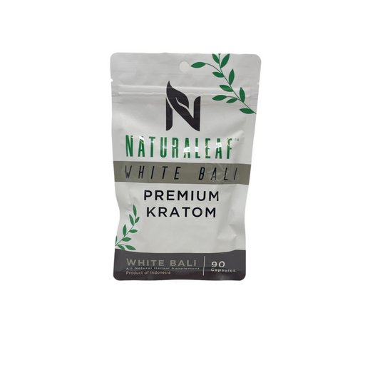 Naturaleaf Kratom Caps 90CT Bali White