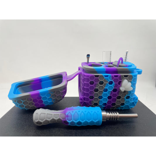 Nectar Collector 3" w/Metal Tip and Silicone Jar