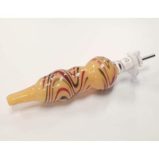 Nectar Collector 5.5" 10M Steel Fume Glass