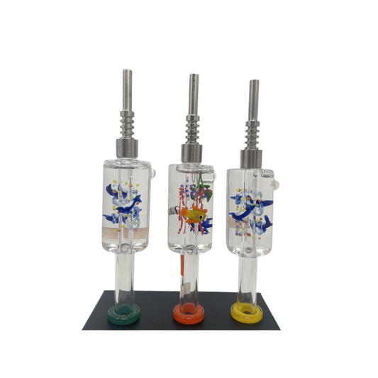 Nectar Collector 6" Glycerin Chamber Titanium Mix