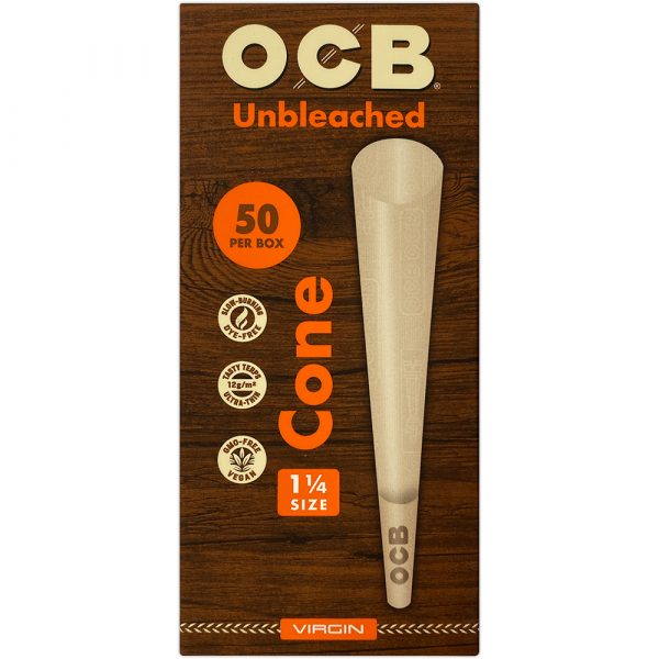 OCB Cones 1 1/4 50CT 1CT Pack