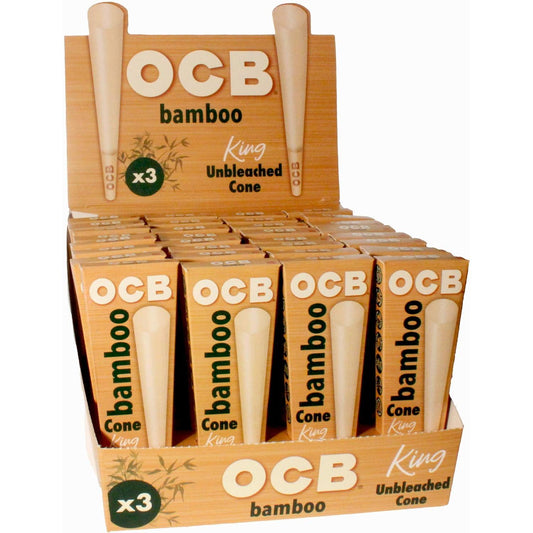 OCB Cones King Bamboo 32CT
