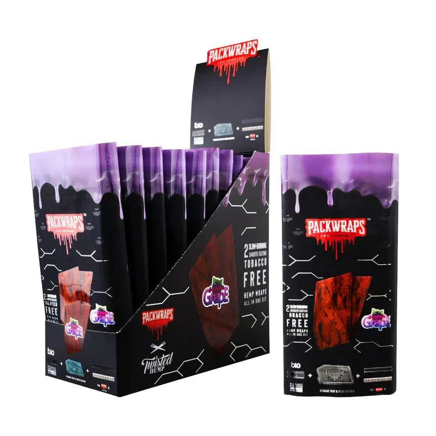 Pack Wraps 2CT Gushing Grape 10CT Box