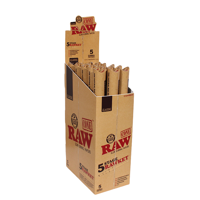 Raw Cones 5 Stage RAWket 15ct Box