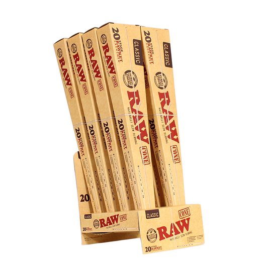 RAW Cones 20 Stage RAWket Launcher 8CT Box