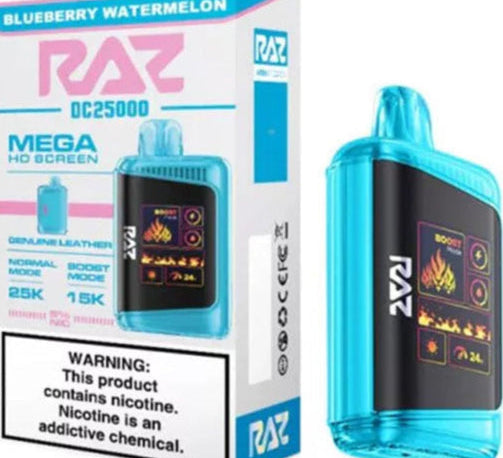 Front of Raz and Box