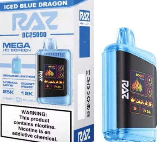 Front of Raz and Box