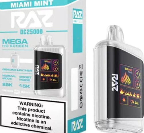 Front of Raz and Box