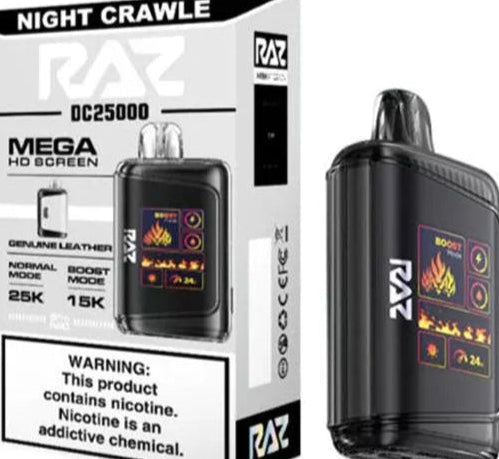 Front of Raz and Box