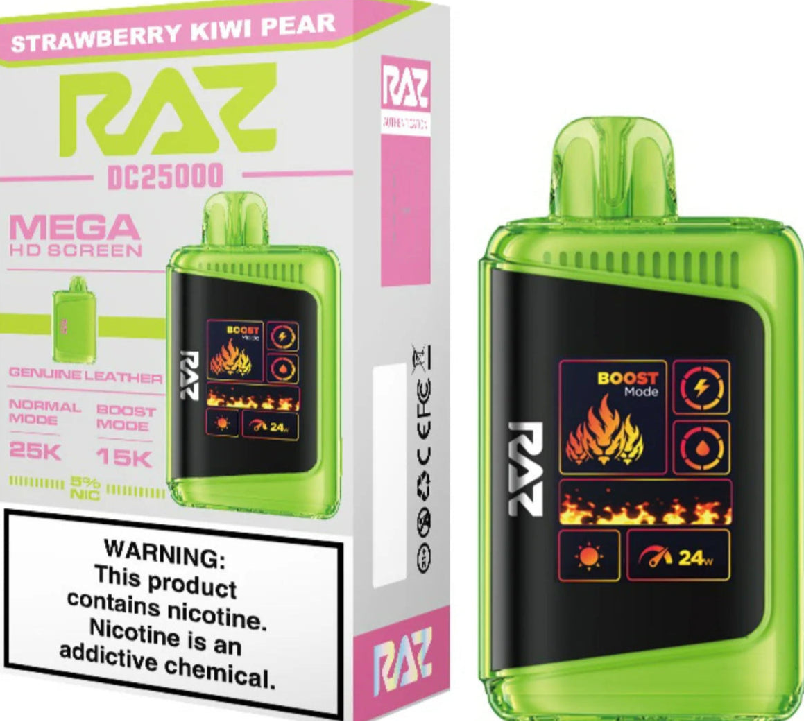 Front of Raz and Box