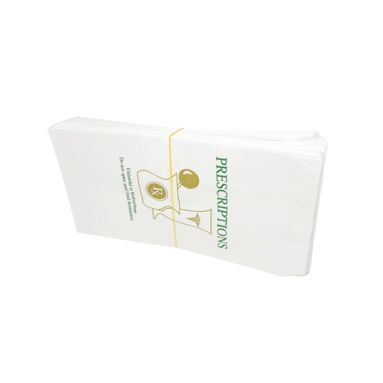 RX Paper Bag L Green 100CT