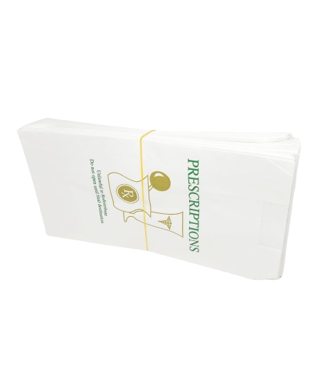 RX Paper Bag L Green 100CT