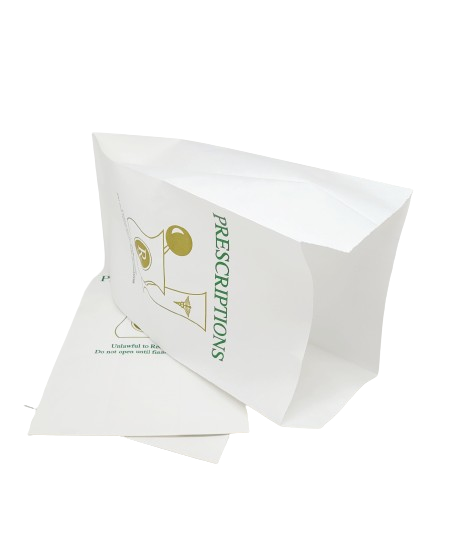 RX Paper Bag L Green 100CT