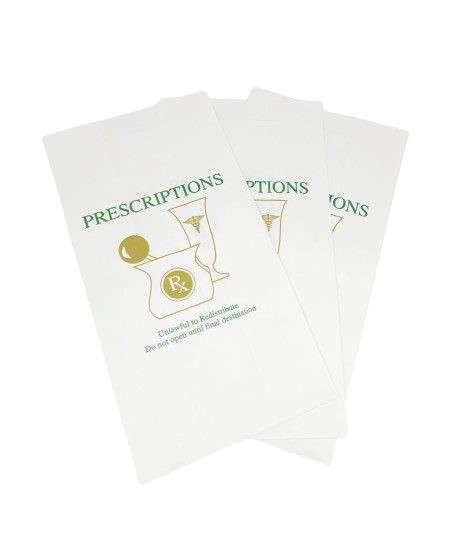 RX Paper Bag L Green 100CT
