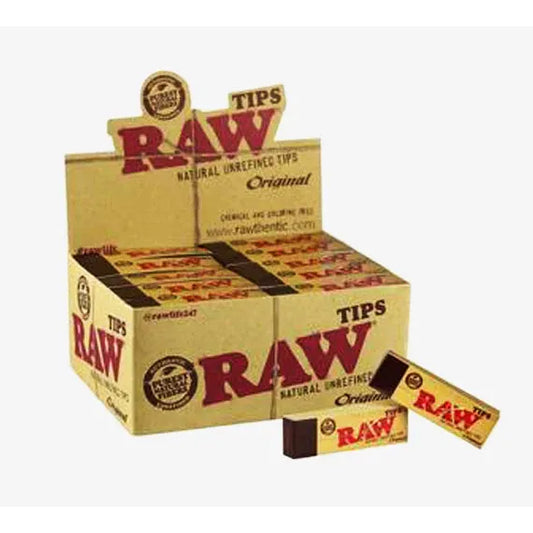 Raw Tips Natural Unrefined 50CT