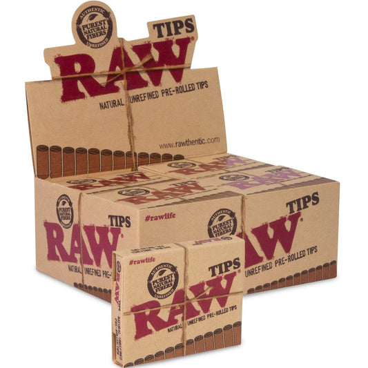 Raw Tips Pre-Rolled 20CT