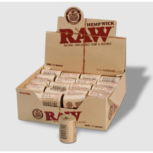 Raw Wick 10FT Hemp 40CT