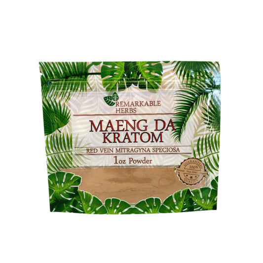Remarkable Herbs Kratom Powder 1OZ Maeng Da Red