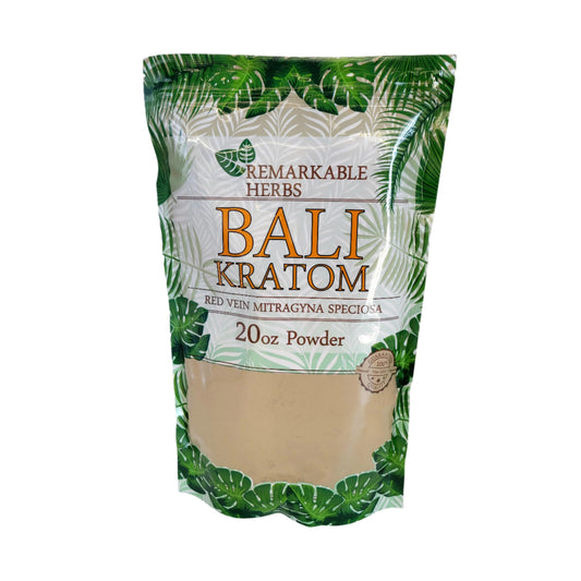 Remarkable Herbs Kratom Powder 20OZ Bali Red