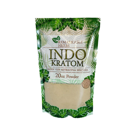 Remarkable Herbs Kratom Powder 20OZ Indo